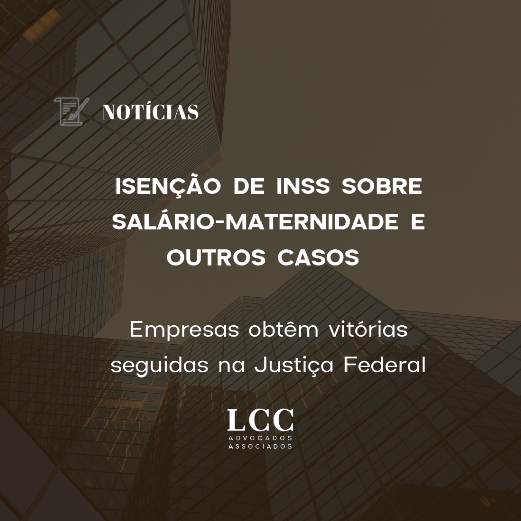 isenção inss empresas