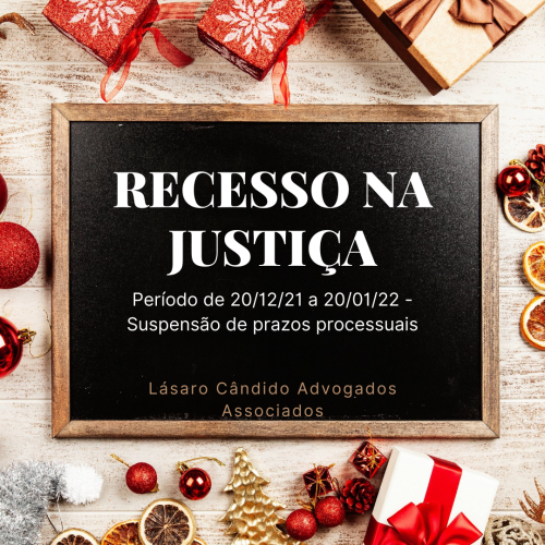 Post do Instagram - Quadro Placa com Aviso de Recesso com Foto de Natal